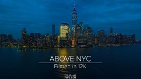 Above NYC Filmed in 12K