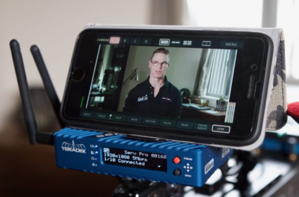 Teradek releases a Android Vuer companion App for Serv Pro