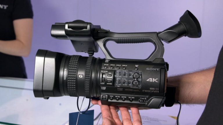 Sony NX200 camcorder – Newsshooter at IBC 2018 - Newsshooter