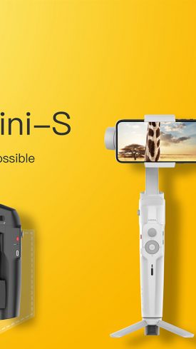 MOZA mini s smartphone gimbal banner