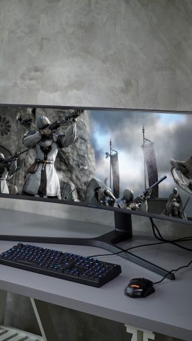 Samsung 49" CRG super wide monitor