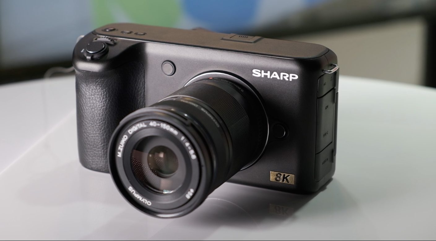 Sharp 8K Micro Four Thirds Camera