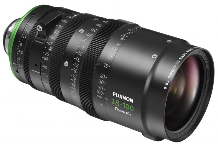 Fujinon Premista 28-100mm T2.9 and 80-250mm T2.9-3.5 large sensor zooms 