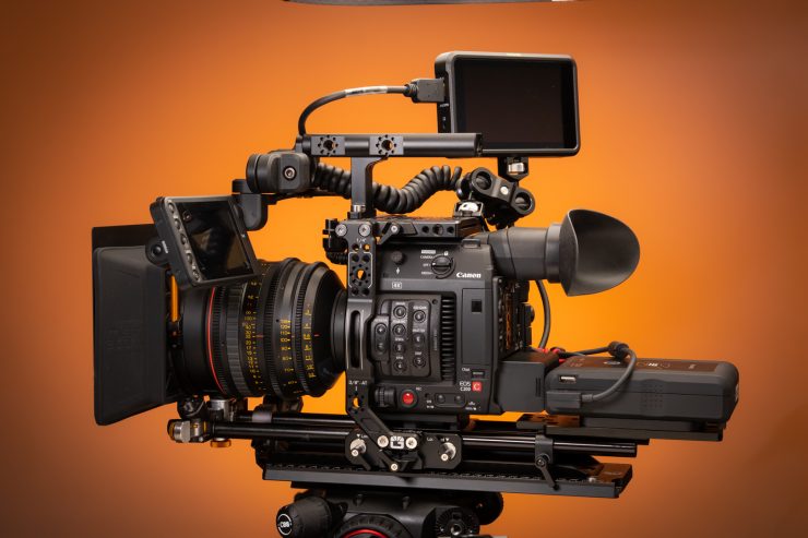 Bright Tangerine C200 Left Field Cage Cinema setup 2