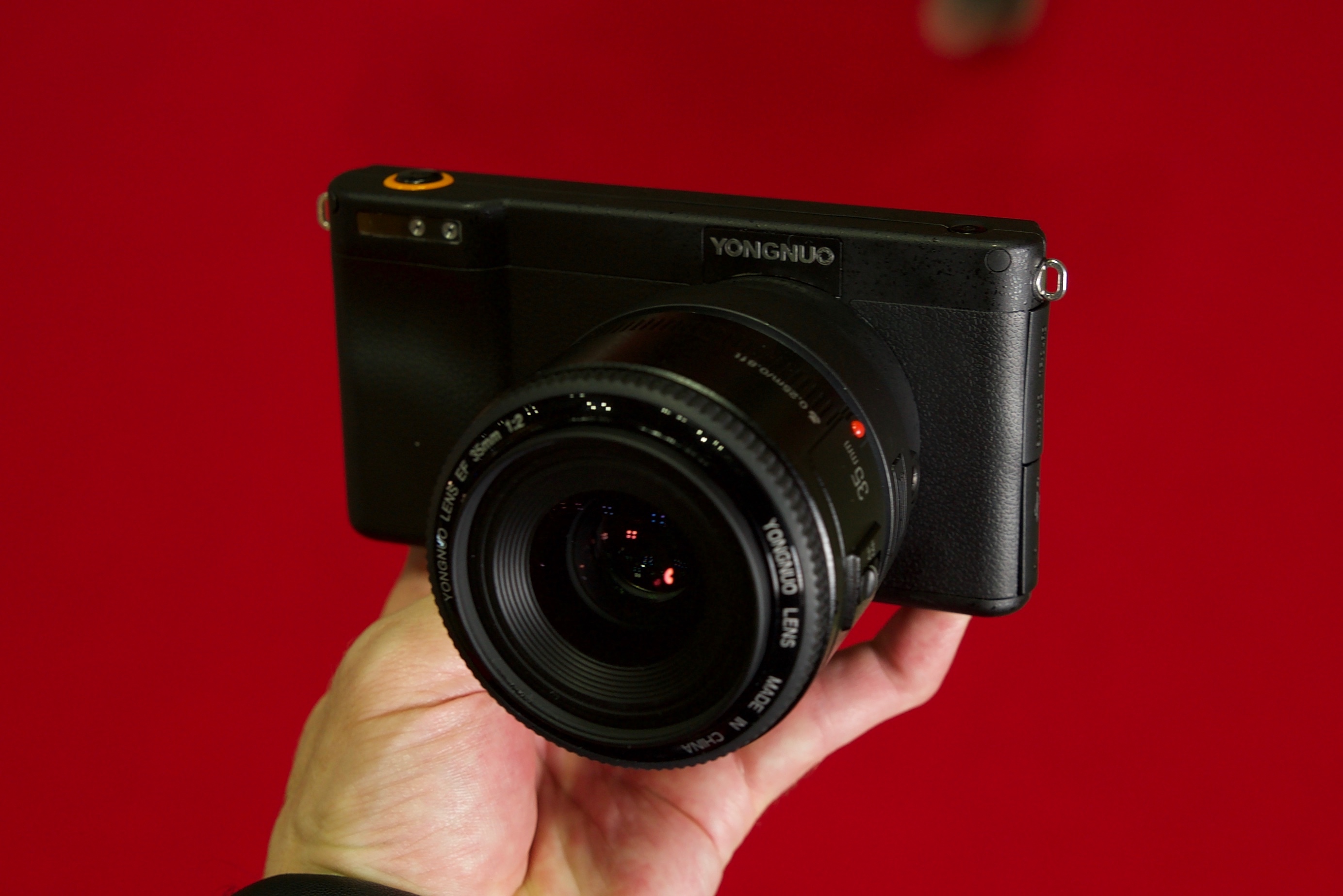 Yongnuo YN450 Android-powered mirrorless camera CP+ 2019