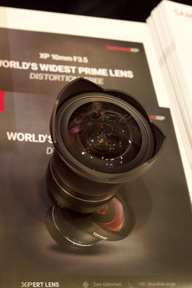 Hands-on with the Samyang XP 10mm f/3.5 at CP+ 2019