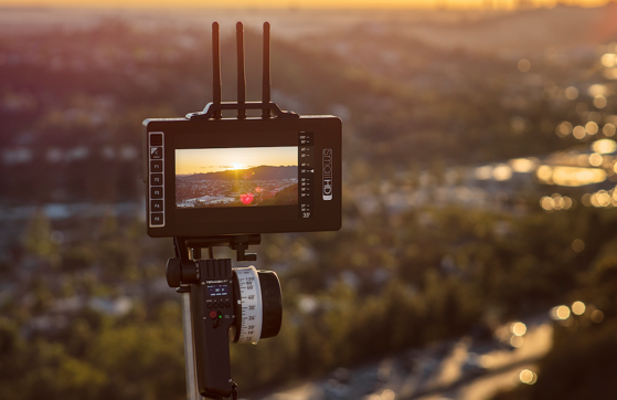 Teradek & SmallHD firmware enables the world’s first lens data overlays directly on a screen