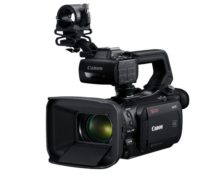 Canon announces the XA40, XA50 & XA55 professional camcorders