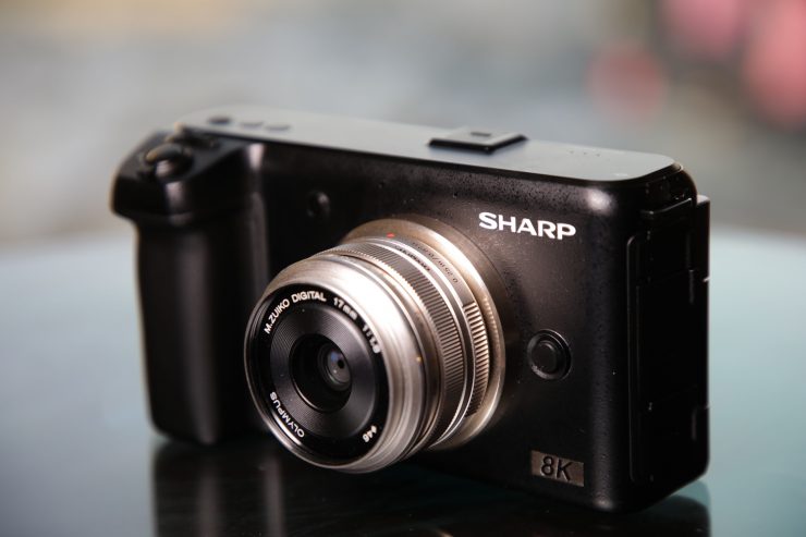 We take Sharp's upcoming 8K Micro Four Thirds camera for a spin