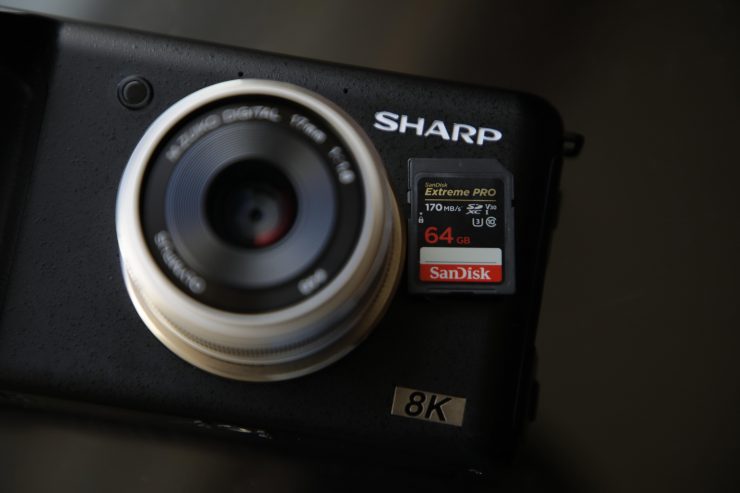 We take Sharp's upcoming 8K Micro Four Thirds camera for a spin