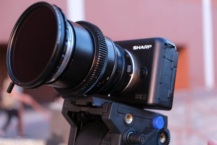 We take Sharp's upcoming 8K Micro Four Thirds camera for a spin