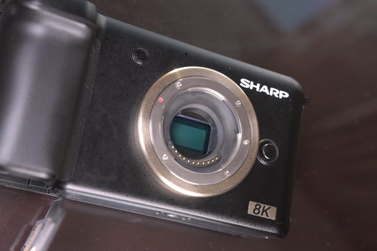 We take Sharp's upcoming 8K Micro Four Thirds camera for a spin