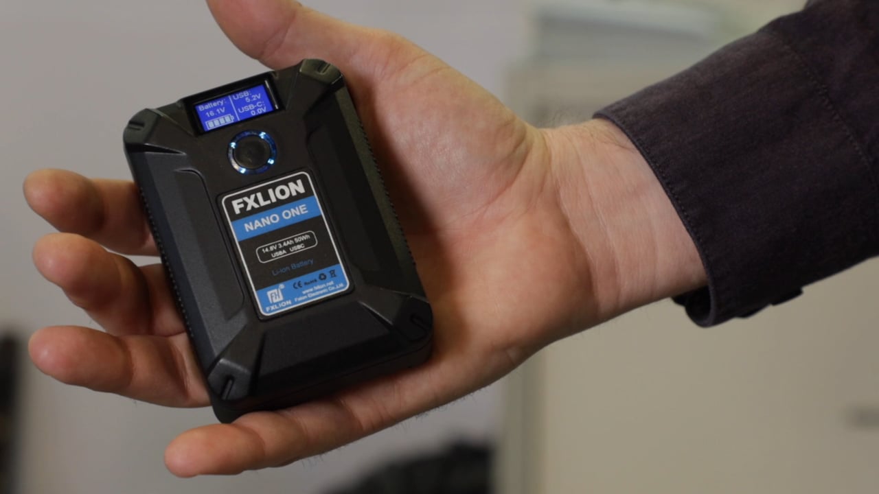 SONGING Batería FXLION Nano ONE-PRO de 50 Wh con ontaje en V y bloqueo