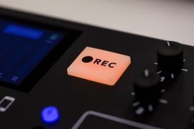 RØDE RØDECaster Pro REC BUTTON PAUSE ORANGE RGB