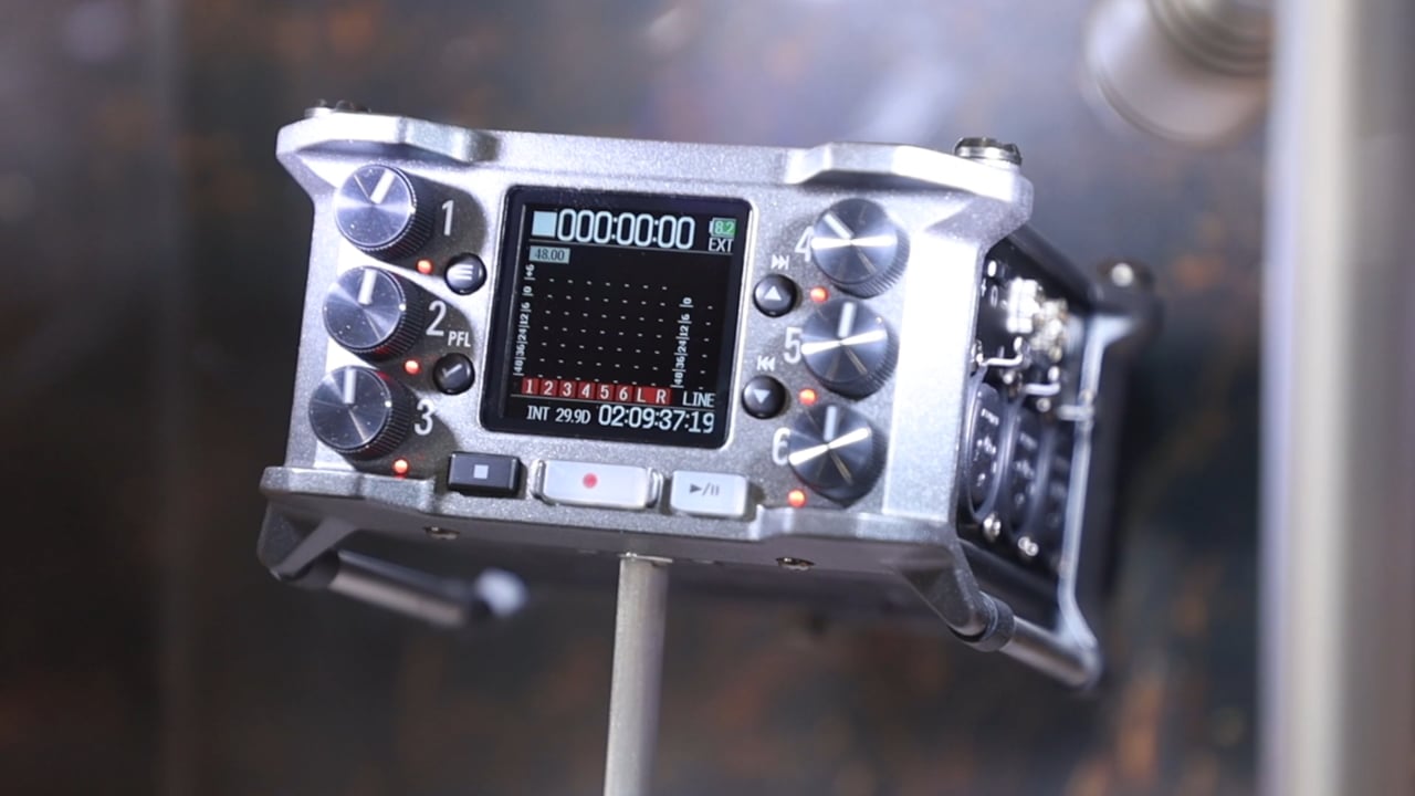 Zoom F6 audio recorder Newsshooter