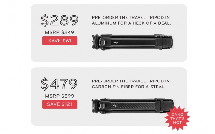 Peak Design Travel Tripod