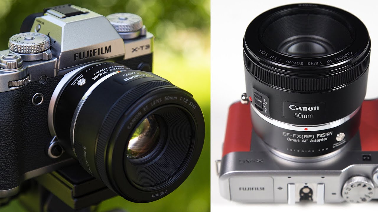 Canon to FUJIFILM X Smart Autofocus Adapter Newsshooter