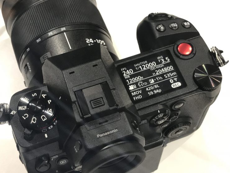 Voorzitter Leugen Geleidbaarheid Panasonic S1H full-frame mirrorless 6K 24p (UPDATED) - Newsshooter