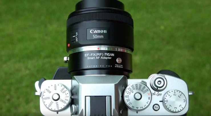 Fotodiox Canon to FUJIFILM X Smart Autofocus Adapter