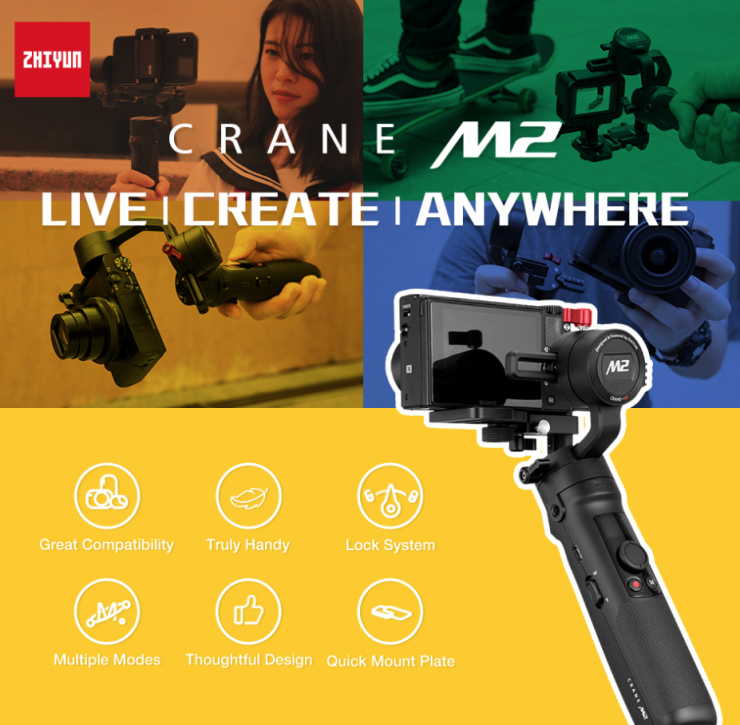Zhiyun Announces CRANE-M2
