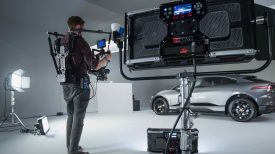 On set with the Rotolight Titan X2 1