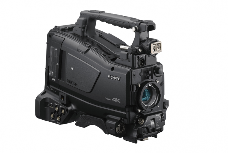 Sony PXW-Z750- 4K shoulder-mounted camcorder with global shutter 