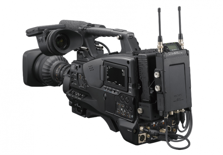 Sony PXW-Z750- 4K  shoulder-mounted camcorder with global shutter