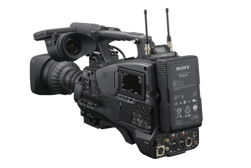 Sony PXWZ750 4K shouldermounted camcorder with global shutter