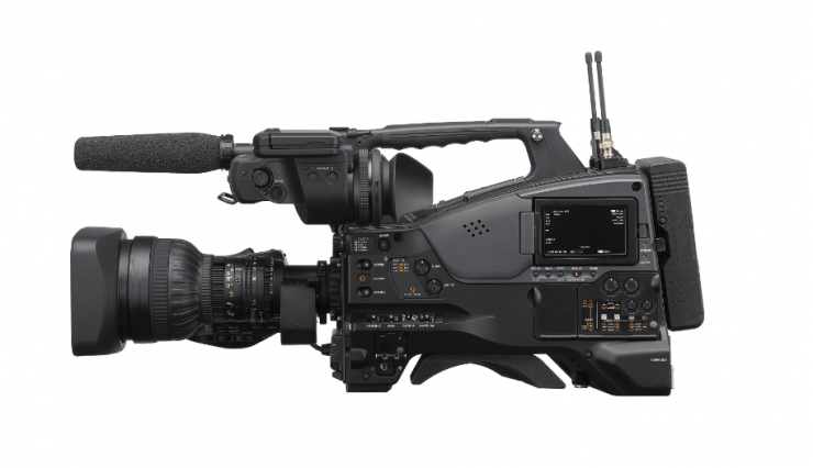 Sony PXW-Z750- 4K  shoulder-mounted camcorder with global shutter