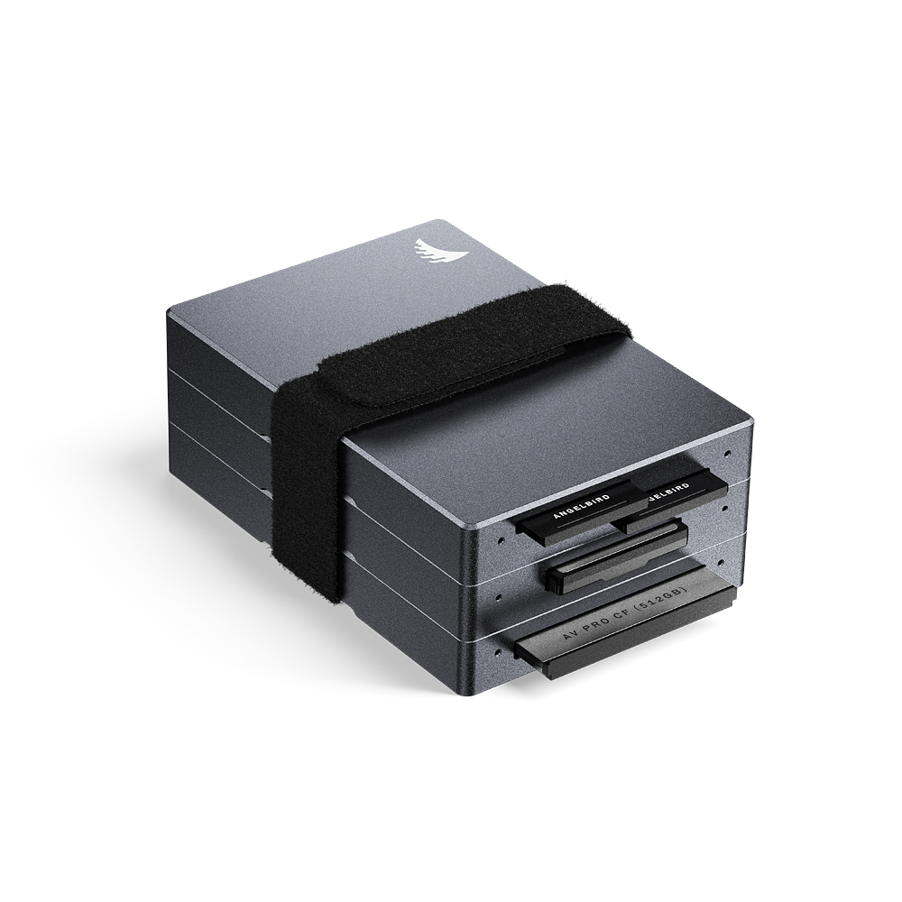 AV PRO CFX CFexpress Card Reader stack Newsshooter