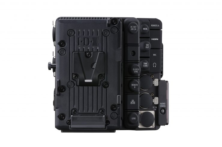 The Canon EU-V2 expansion unit for the Canon EOS C500 Mark II