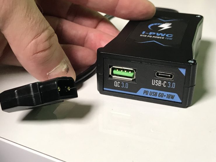 Hawk-Woods IPWC Adapter - D-Tap to USB-C