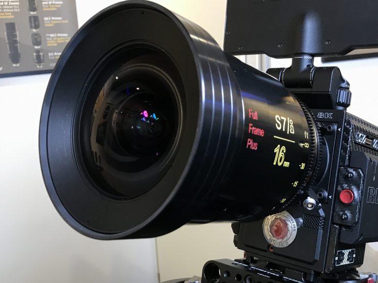 Cooke 16mm T2.0 S7/i Full Frame Plus & Anamorphic/i 135mm Full Frame Plus T2.3