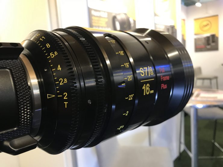 Cooke 16mm T2.0 S7/i Full Frame Plus & Anamorphic/i 135mm Full Frame Plus T2.3