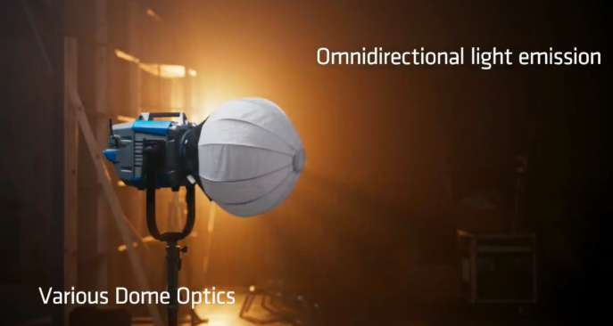 DoPchoice light modifiers for the ARRI Orbiter