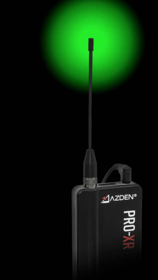 Azden PRO-XR 2.4 GHz Wireless Radio Mic System
