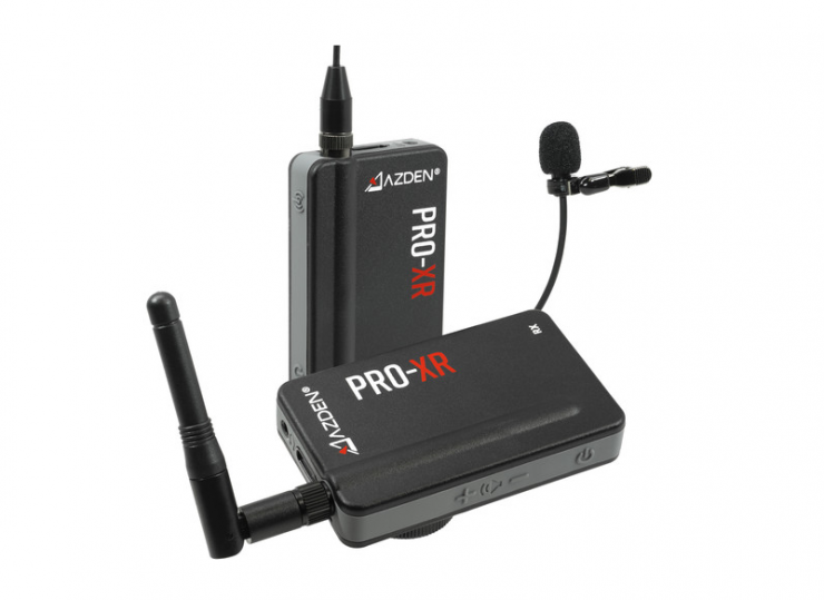 Azden PRO-XR 2.4 GHz Wireless Radio Mic System