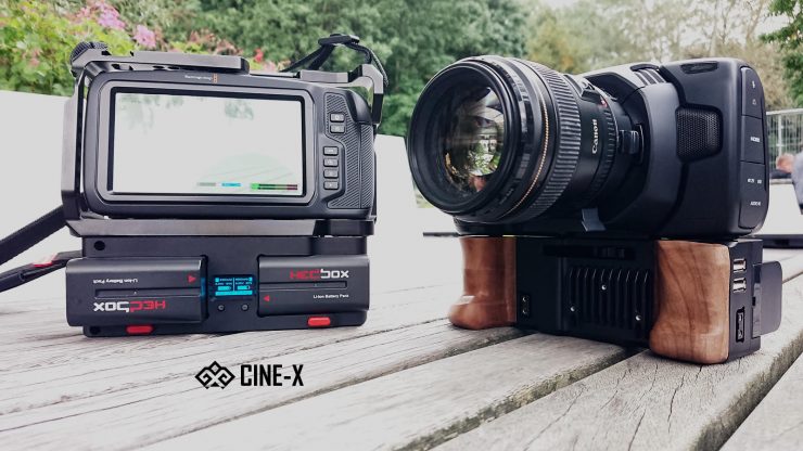 CINE-X Battery grip for the BMPCC 6K & 4K