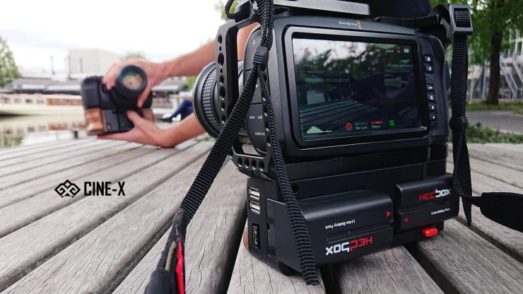 CINE-X Battery grip for the BMPCC 6K & 4K