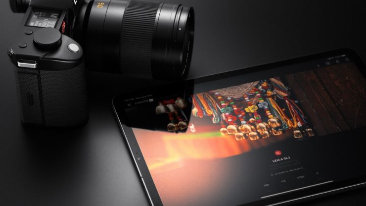 leica sl2 wi fi and bluetooth leica fotos mobile app