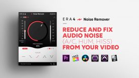Audio Noise Remover for FCPX Premiere Pro Davinci Resolve Media Composer Pro Tools Logic etc