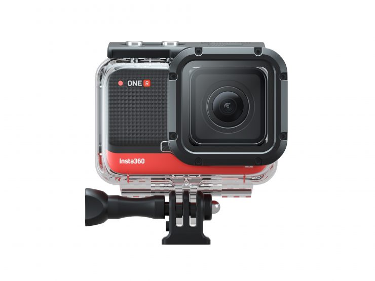 Dive Case for 4K with camera frontview 1