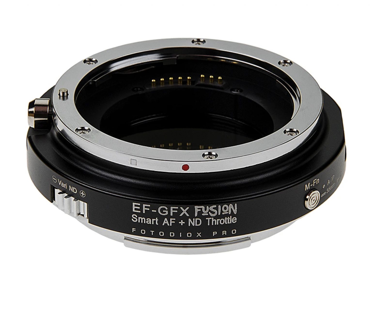 Fotodiox Canon to FUJIFILM GFX Autofocus Adapter with Variable ND Newsshooter