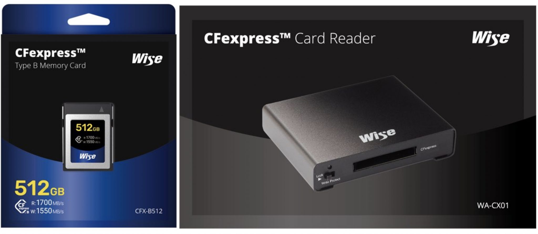 Wise CFexpress memory card & card reader now available Newsshooter