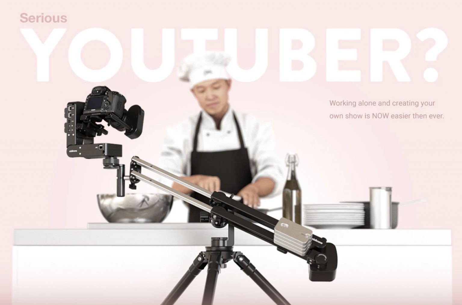 Edelkrone JibONE Newsshooter