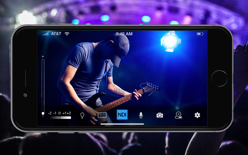 Use Your IPhone As A Webcam With Newteks Free NDI Apps Newsshooter
