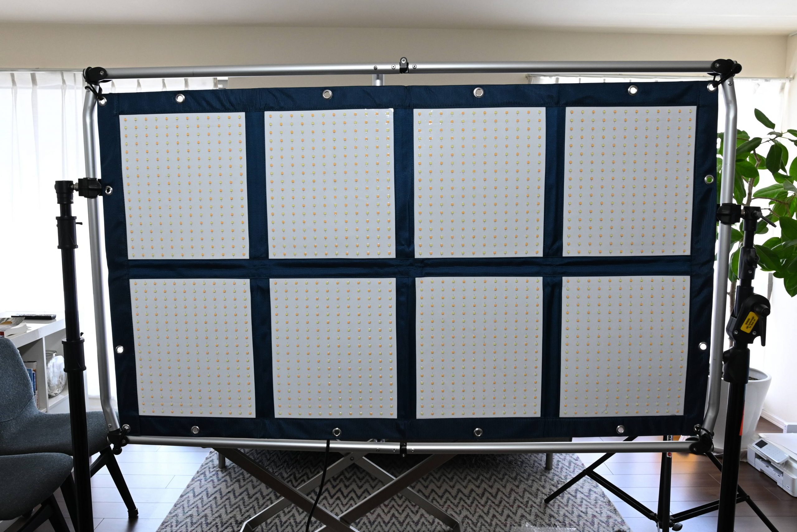 その他 Intellytech LiteCloth LC-160 2 x 2' LED Rent a Intellytech LiteCloth LC-160RGBW 2x2 Foldable LED Mat, Best