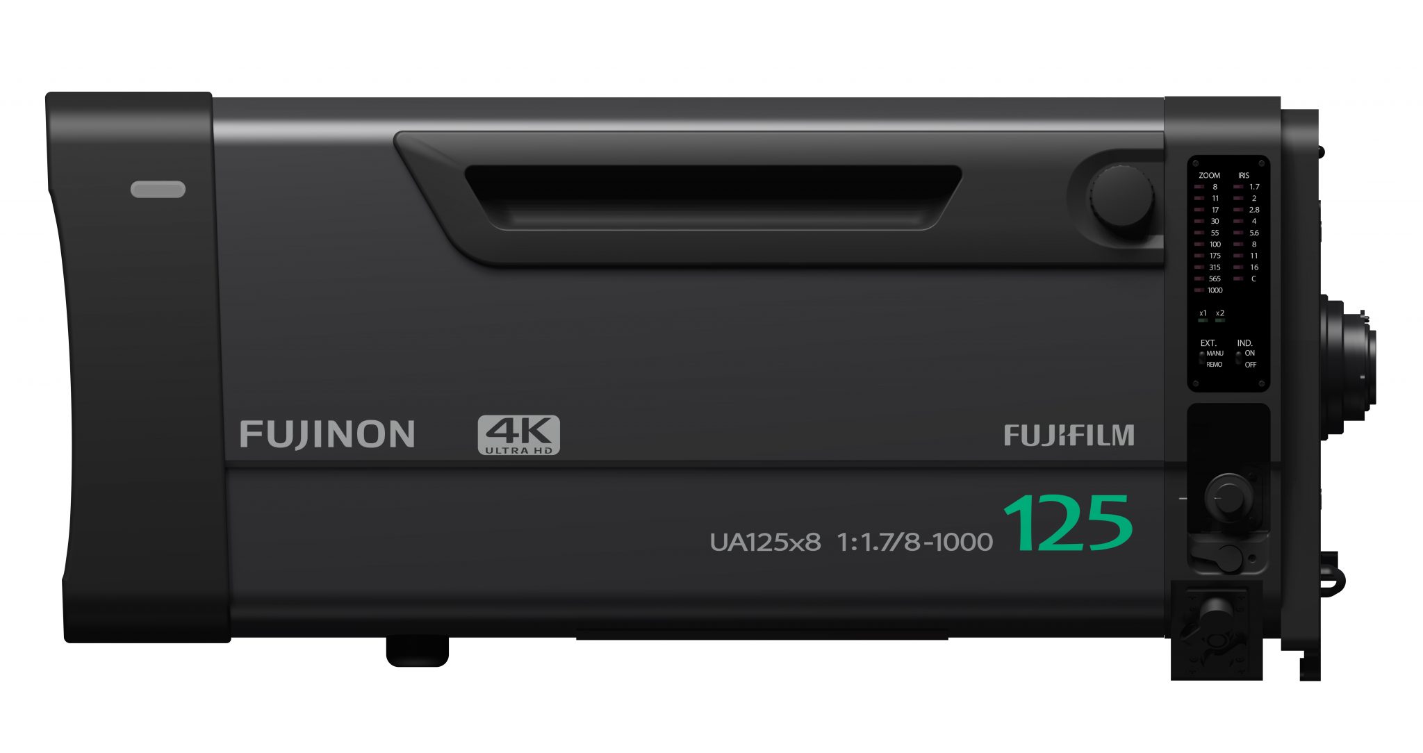 Fujinon UA125X8 World’s highest 125X zoom ratio 4K lens Newsshooter