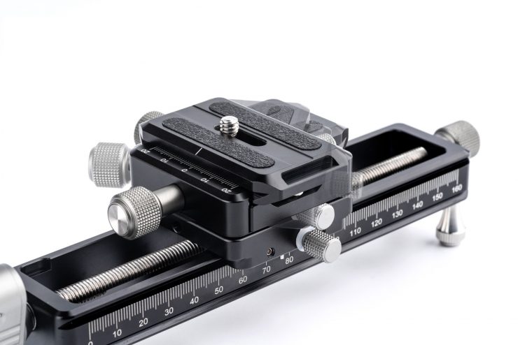 NiSi Macro Focusing Rail NM 180 with 360 Degree Rotating Clamp Rotating Clamp