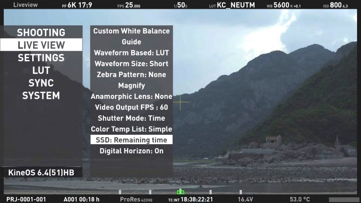 4 kineos 6p4 ssd remain time